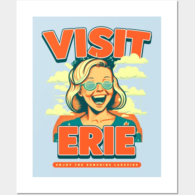 Visit Erie Wall Art by mbloomstine